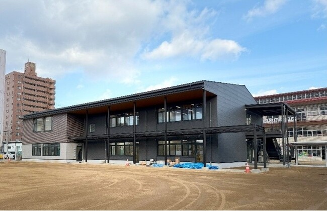 三井ホームが「桜の聖母学院小学校・中学校」の『木造』中学校校舎を竣工