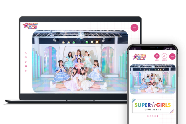 アイドルグループ・SUPER☆GiRLSのオフィシャルファンクラブをリニューアルオープン！