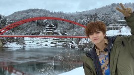 佐藤大樹とばあちゃんの旅しおり メインビジュアル 佐藤大樹とばあちゃんの旅しおり メインビジュアル