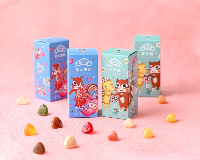 【藤岡ちさ×榮太樓】　ホワイトデー限定榮太樓飴・果汁飴発売