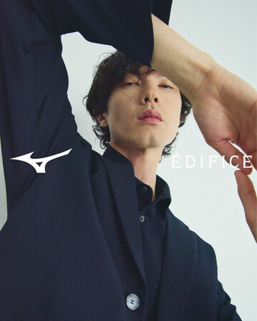 【EDIFICE×MIZUNO】“機能美をまとう”ストレスフリーな カプセルコレクションがローンチ。