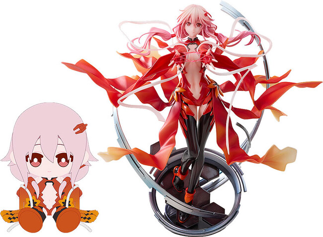 『ギルティクラウン』より、歌姫「楪いのり」が立体化。ぬいぐるみが付属するセット版も登場。あみあみにて予約受付中。