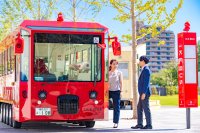 IKEBUSでの移動をもっとお得に、もっと楽しく！
「地域連携1日乗車券」の販売とAR撮影サービス「Soraniar」の導入を開始