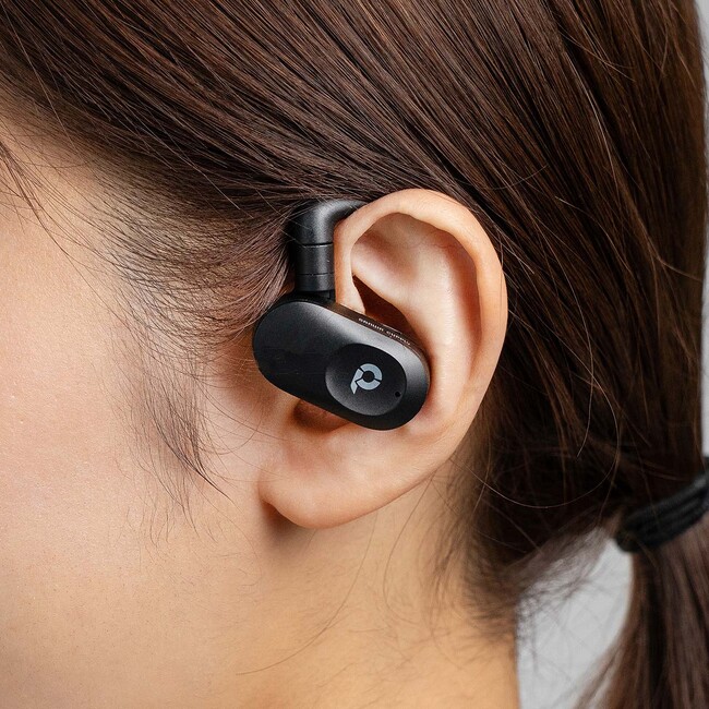 動いても落ちない抜群のフィット感！オープンイヤー型Bluetoothイヤホンを発売