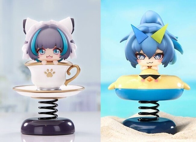 『HappyShake アズールレーン 完成品フィギュア』の「チェシャー」「ニュージャージー」が登場。