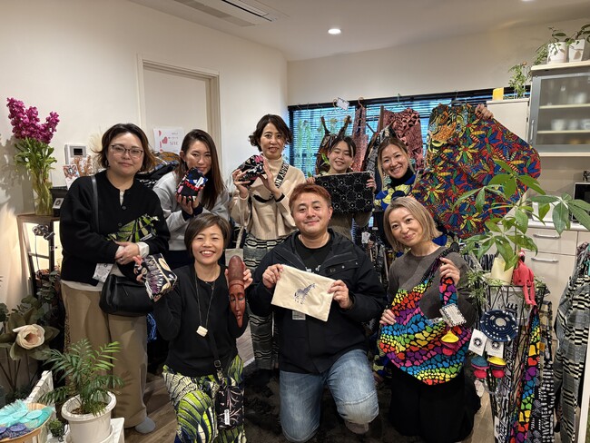 Made in Rwandaのフェアトレードブランド「INSHUTI」の展示販売イベント「Rwanda Lounge」を赤坂にて開催