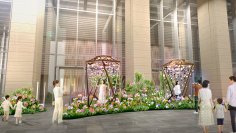 春の東京ミッドタウン八重洲に花びらが舞う空間「FLOWER SHOWER」が登場。
「Hello, Spring! 2026 in TOKYO MIDTOWN YAESU」開催