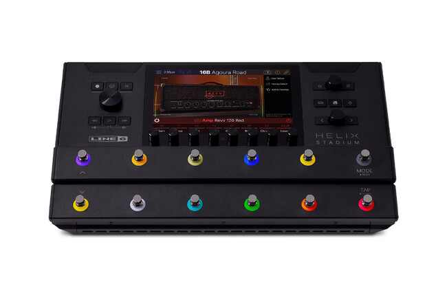 仕様とサイズのバランスがより合理化されたアンプ&エフェクト・プロセッサーのハイエンドモデル　Line 6 アンプ&エフェクト・プロセッサー『Helix Stadium Floor』