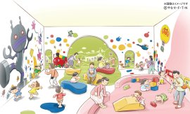 ベビーエリア&えほんコーナー※画像はイメージです ベビーエリア&えほんコーナー※画像はイメージです