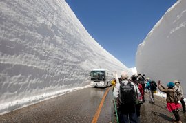大迫力の「雪の大谷」 大迫力の「雪の大谷」