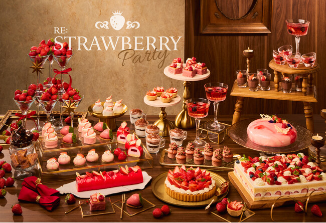 「All Day Dining La Jyho」リニューアルオープンを祝う改装後初のスイーツビュッフェ 「RE: Strawberry Party」 2026年3月7日(土)より開催