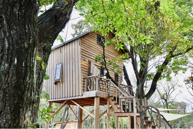 【第3弾発表】三重・菰野のツリーハウス型グランピング『TREE HOTEL NIKKA 菰野』予約受付を開始！オープン前の「屋内キッズパーク」週末無料開放も決定