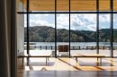 こりん館内から眺める三河湖1 こりん館内から眺める三河湖1