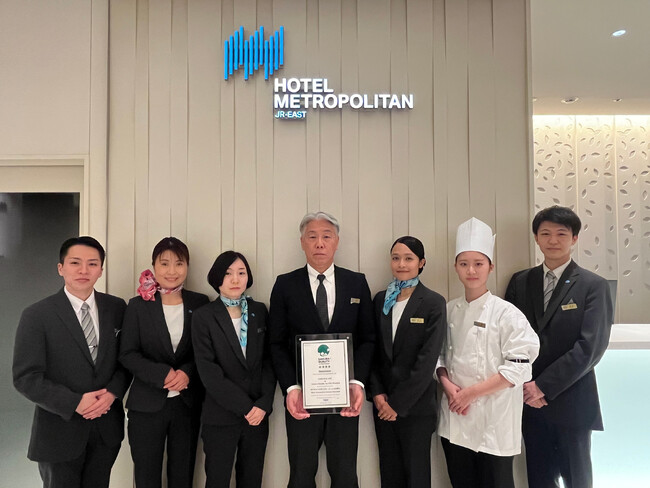 【日本ホテル(株)】メトロポリタンホテルズ5施設（池袋・川崎・鎌倉・さいたま新都心・高崎）が国際ESG認証「サクラクオリティグリーン」を取得。運営11施設で「4御衣黄ザクラ」取得を達成。