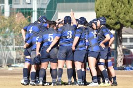 履正社高等学校ラグビー部の練習風景 履正社高等学校ラグビー部の練習風景