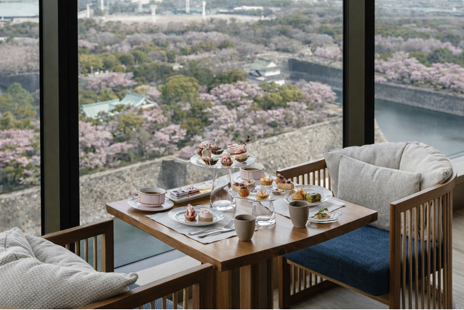 パティーナ大阪、初の桜シーズンを祝う「SAKURA Bloom at Patina Osaka」を開催