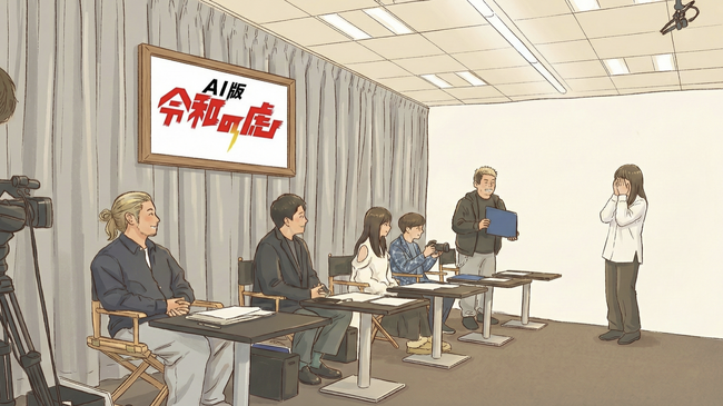 ホリエモンAI学校、AI版令和の虎３月収録分の“虎”・“志願者”・“取材メディア”募集開始をお知らせします