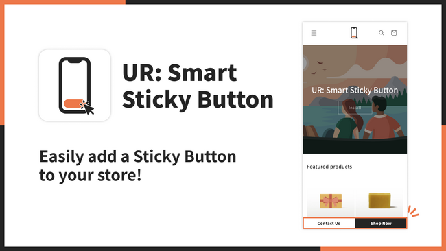 【海外向け】EC アプリ「UR: Smart Sticky Button」を株式会社 UnReact がリリース
