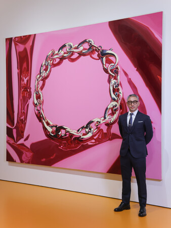 【ルイ・ヴィトン】エスパス ルイ・ヴィトン大阪にて開催のジェフ・クーンズ展に豪華ゲストが来場