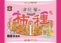 梅の酸味×青じその爽やかさが広がる「浪花屋の柿の種ピーナッツ入り さっぱり梅味」３月2日発売