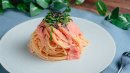 調理例：明太パスタ