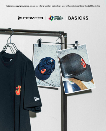 【ニューエラ】「2026 World Baseball Classic(TM)」日本代表チーム「侍ジャパン」をモチーフにしたBASICKSとのコラボレーションコレクションを2月28日（土）に発売