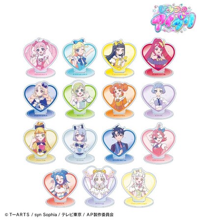 『ひみつのアイプリ』のトレーディング Ani-Art clear label アクリルスタンドなどの受注を開始！！アニメ・漫画のオリジナルグッズを販売する「AMNIBUS」にて