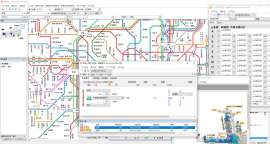 PCソフト「乗換案内(2026)」画面イメージ(開発中のものであり、実際の内容とは異なる場合があります) PCソフト「乗換案内(2026)」画面イメージ(開発中のものであり、実際の内容とは異なる場合があります)