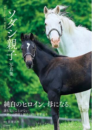 JRA史上初の白毛GI勝ち馬大人気アイドルホース・ソダシが母に！イクイノックスの仔馬を出産、“歴史的血統を受け継ぐ親子”に密着した写真集が発売決定！