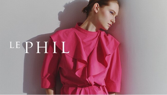 クチュール的で美しい大人の女性に向けたブランド「LE PHIL」が3月4日(水)に銀座三越にて新店OPEN！