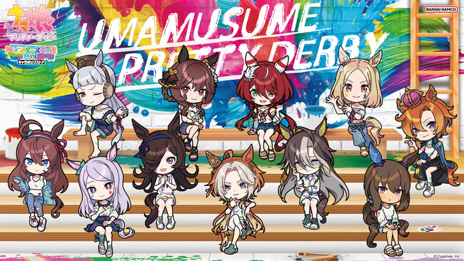 「ウマ娘 プリティーダービー ペインタースタイル Mini キャラポップストア」 3月13日(金)よりバンダイナムコ Cross Store アトレ秋葉原店にて開催！