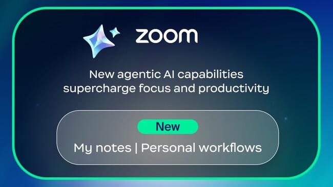 Zoom の新たなエージェント型 AI 機能が、集中力と生産性を向上