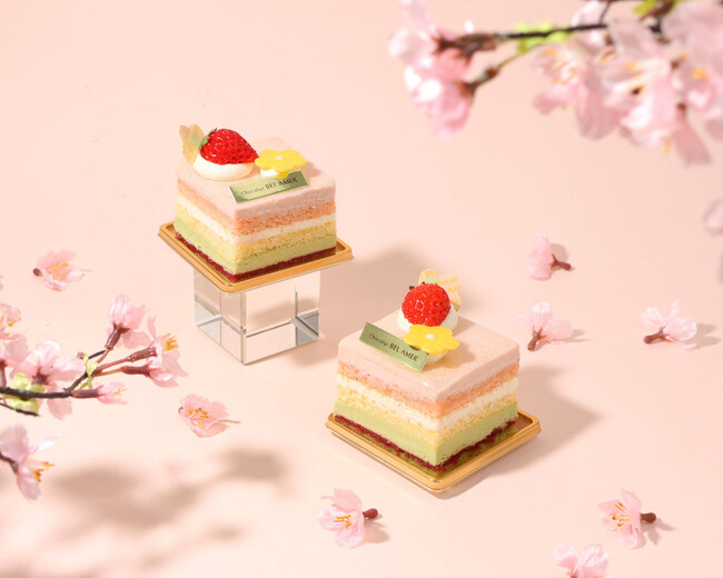 【ベルアメール】ひなまつりと春のギフトシーズンに向けた限定スイーツを発売