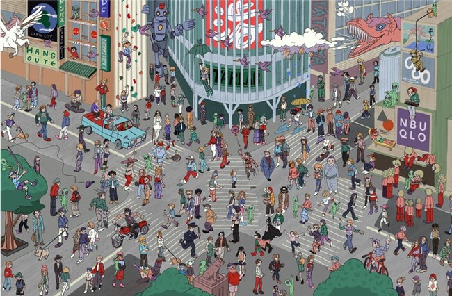 【東急ステイ渋谷】コーヒースタンド「HANG OUT」×「Keisuke Sakai」渋谷の街をアートとコーヒーで繋ぐ作品展開催