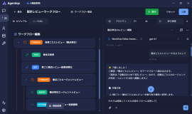 AIによるAIエージェント、ワークフロー作成支援