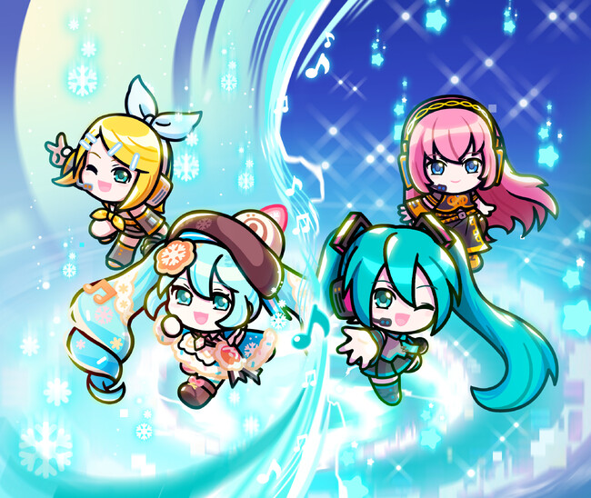 「LINE おまかせレンジャー」、『初音ミク』とのコラボレーションイベントを開催