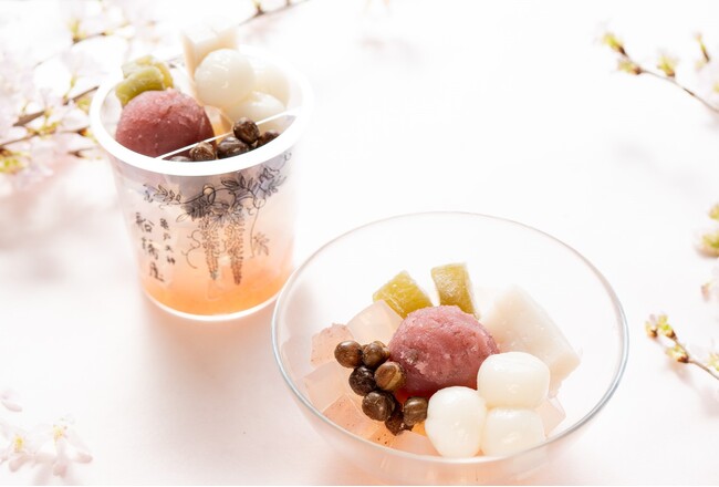 【桜の季節限定】春の訪れを告げる桜尽くしの「桜白玉あんみつ」を2026年3月5日(木)より販売開始