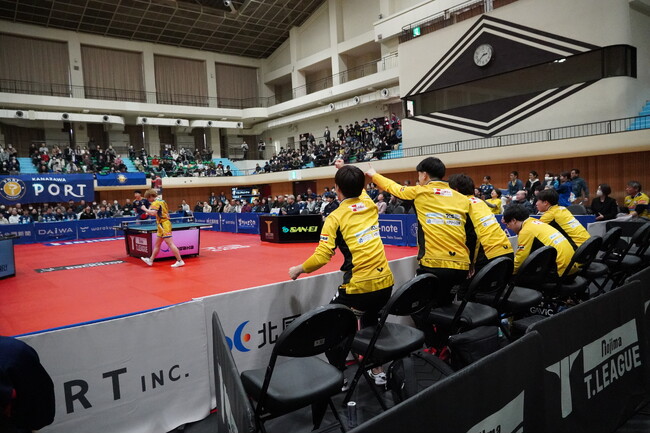 【T.T彩たま】試合結果/ノジマＴリーグ 2025-2026シーズン第23戦 vs金沢ポート