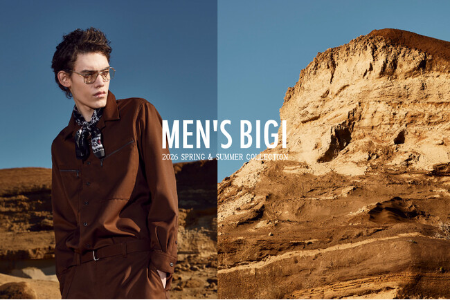 【2026年春夏】MEN'S BIGI(メンズビギ)が26SSシーズンビジュアルを公開