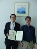 インターバル速歩の世界的権威能勢教授と学位授与記念