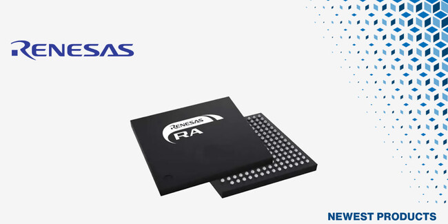 マウザー、Renesas Electronics新型マイクロコントローラ　　　　　　　　　　　　　　　　　　　　　 「RA8D2」の取り扱いを開始
