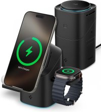 【Amazonにて3月3日販売開始】次世代規格Qi2.2 最大25W出力対応　タッチで駆動する「電動トランスフォーム」搭載のTAXION 3-in-1ワイヤレス充電器が新登場！