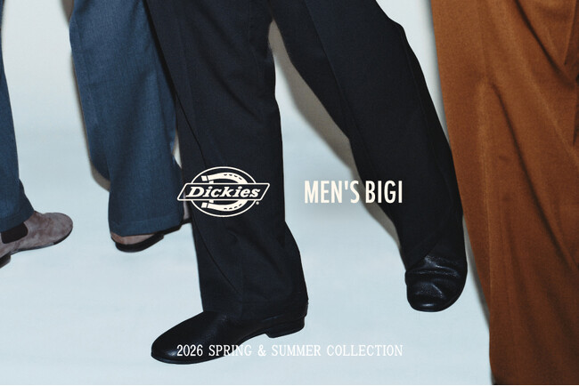 Dickies(R)×MEN’S BIGI│Dickies(R)の人気定番モデル「875」を再構築したスペシャルモデルを発売