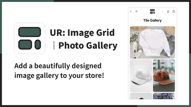 【海外向け】EC アプリ「UR: Image Grid｜Photo Gallery」を株式会社 UnReact がリリース