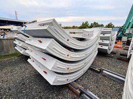 写真1:製造後の仮置状況 写真1:製造後の仮置状況