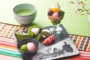 源氏物語 さくら抹茶スイーツプレート 源氏物語 さくら抹茶スイーツプレート