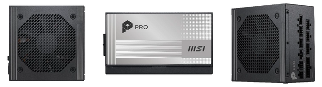 MSI、PCIe 5.1およびATX 3.1対応、80 PLUS & Cybenetics Platinum認証取得のATX電源ユニット2種類を発売