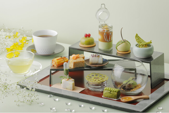 琵琶湖マリオットホテル　豊臣ゆかりの滋賀に、お茶と歴史が重なるアフタヌーンティー「Afternoon Tea of Historical Flavors」を発売