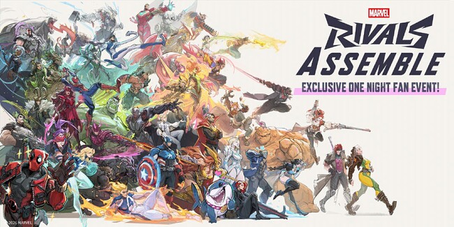 『マーベル・ライバルズ』2026年は“アベンジャーズイヤー”へ！映画コラボイベントや初の非対称型対戦モードなど、ファンイベント「Marvel Rivals Assemble」にて新情報を解禁！