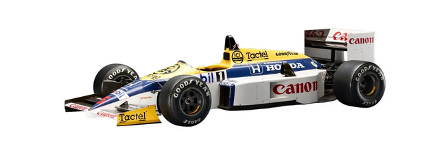ラグビー会場に Formula One(TM)の名車「Williams Honda FW11」が登場！